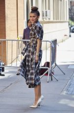 ZENDAYA COLEMAN Arrives at The View in New York 04/22/2015