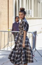 ZENDAYA COLEMAN Arrives at The View in New York 04/22/2015