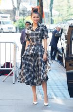 ZENDAYA COLEMAN Arrives at The View in New York 04/22/2015