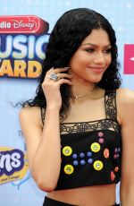 ZENDAYA COLEMAN at 2015 Radio Disney Music Awards in Los Angeles