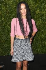 ZOE KRAVITZ at Chanel Dinner at Tribeca Film Festival in New York