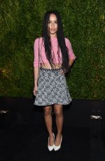 ZOE KRAVITZ at Chanel Dinner at Tribeca Film Festival in New York