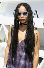 ZOE KRAVITZ at Popsuga + Shopstyle’s Cabana Club Pool Parties in Palm Springs