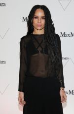 ZOE KRAVITZ at Whitney Museum of American Art Opening in New York