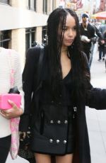 ZOE KRAVITZ Out and About in New York 04/19/2015