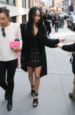 ZOE KRAVITZ Out and About in New York 04/19/2015