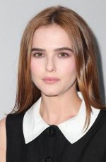 ZOEY DEUTCH at Wolk Morias Resort Pre-fall Collection Fashion Show in Los Angeles