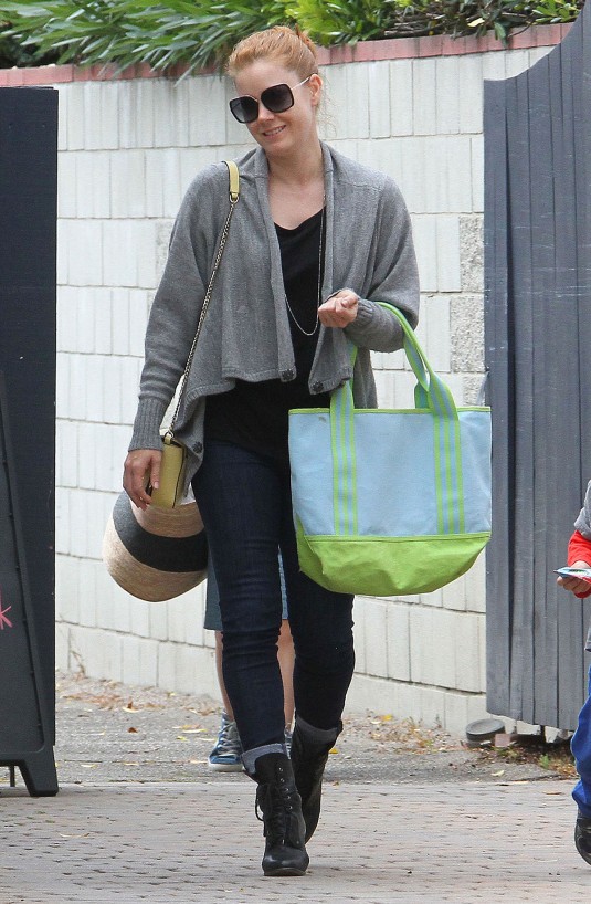 AMY ADAMS Out and About in Studio City 05/16/2015