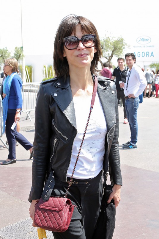 SOPHIE MARCEAU Out and About in Cannes 05/16/2015