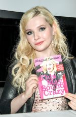 ABIGAIL BRESLIN at Bookcon 2015 in New York