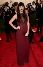 ADRIANA LIMA at MET Gala 2015 in New York
