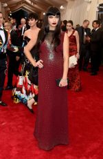 ADRIANA LIMA at MET Gala 2015 in New York