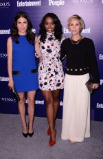 AJA NAOMI KING at EW and People Celebrate the NY Upfronts in New York