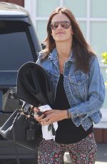 ALESSANDRA AMBROSIO Arrives at Yoga Class in Brentwood 05/03/2015