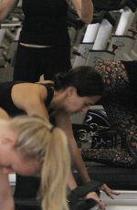 ALESSANDRA AMBROSIO at a Pilates Class in Brentwood 05/02/2015