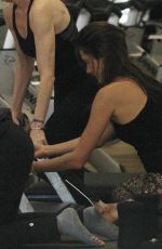 ALESSANDRA AMBROSIO at a Pilates Class in Brentwood 05/02/2015