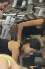 ALESSANDRA AMBROSIO at a Pilates Class in Brentwood 05/02/2015