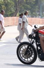 ALESSANDRA AMBROSIO at Motorcycle Ride in Rio De Janeiro 05/26/2015