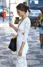 ALESSANDRA AMBROSIO Out and About in Rio De Janeiro