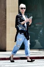 ALESSANDRA TORRESANI in Ripped Jeans Out in West Hollywood 05/21/2015