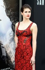 ALEXANDRA DADDARIO at San Andreas Premiere in Hollywood