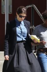 ALEXANDRA DADDARIO on the Set of The Layover in Vancouver 05/08/2015