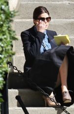 ALEXANDRA DADDARIO on the Set of The Layover in Vancouver 05/08/2015