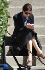 ALEXANDRA DADDARIO on the Set of The Layover in Vancouver 05/08/2015