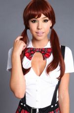 ALEXIS REN in Class Nerd Costume Photoshoot by Leg Avenue