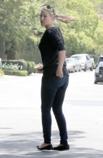 ALI LARTER in Jeans Out in Brentwood 05/12/2015