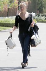 ALI LARTER in Jeans Out in Brentwood 05/12/2015