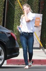 ALI LARTER in Jeans Out Shopping in Los Angeles 05/26/2015
