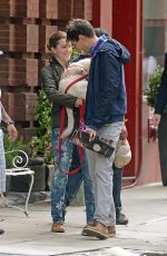 ALLISON WILLIAMS Walks Her Dog in New York