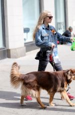 AMANDA SEYFRIED and Finn Out in New York 04/30/2015