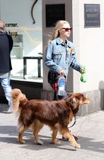 AMANDA SEYFRIED and Finn Out in New York 04/30/2015