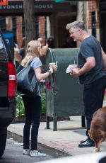 AMANDA SEYFRIED Meet Alec Baldwin in New York 05/11/2015