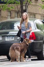 AMANDA SEYFRIED Meet Alec Baldwin in New York 05/11/2015