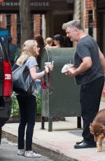 AMANDA SEYFRIED Meet Alec Baldwin in New York 05/11/2015