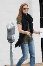 AMY ADAMS Leaves Balayage Salon in Los Angeles 05/26/2015