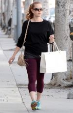 AMY ADAMS Out Shopping in Los Angeles 04/30/2015