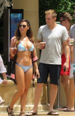 ANA CHERI in Bikini at a Pool in Las Vegas 05/24/2015
