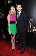 ANNA CAMP at 30th Annual Lucille Lortel Awards in New York