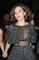 ANNA FRIEL Arrives at Opening Night Performance at Royal Opera House in London