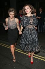ANNA FRIEL Arrives at Opening Night Performance at Royal Opera House in London