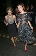 ANNA FRIEL Arrives at Opening Night Performance at Royal Opera House in London
