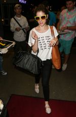ANNA KENDRICK Arrives at Los Angeles International Airport 05/11/2015