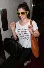 ANNA KENDRICK Arrives at Los Angeles International Airport 05/11/2015