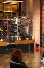 ANNA KENDRICK Rehearsing for a Segment on The Late Show with David Letterman in New York