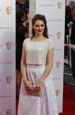 ANNA PASSEY at BAFTA 2015 Awards in London