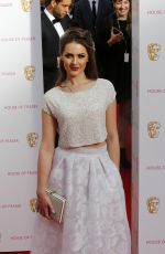 ANNA PASSEY at BAFTA 2015 Awards in London